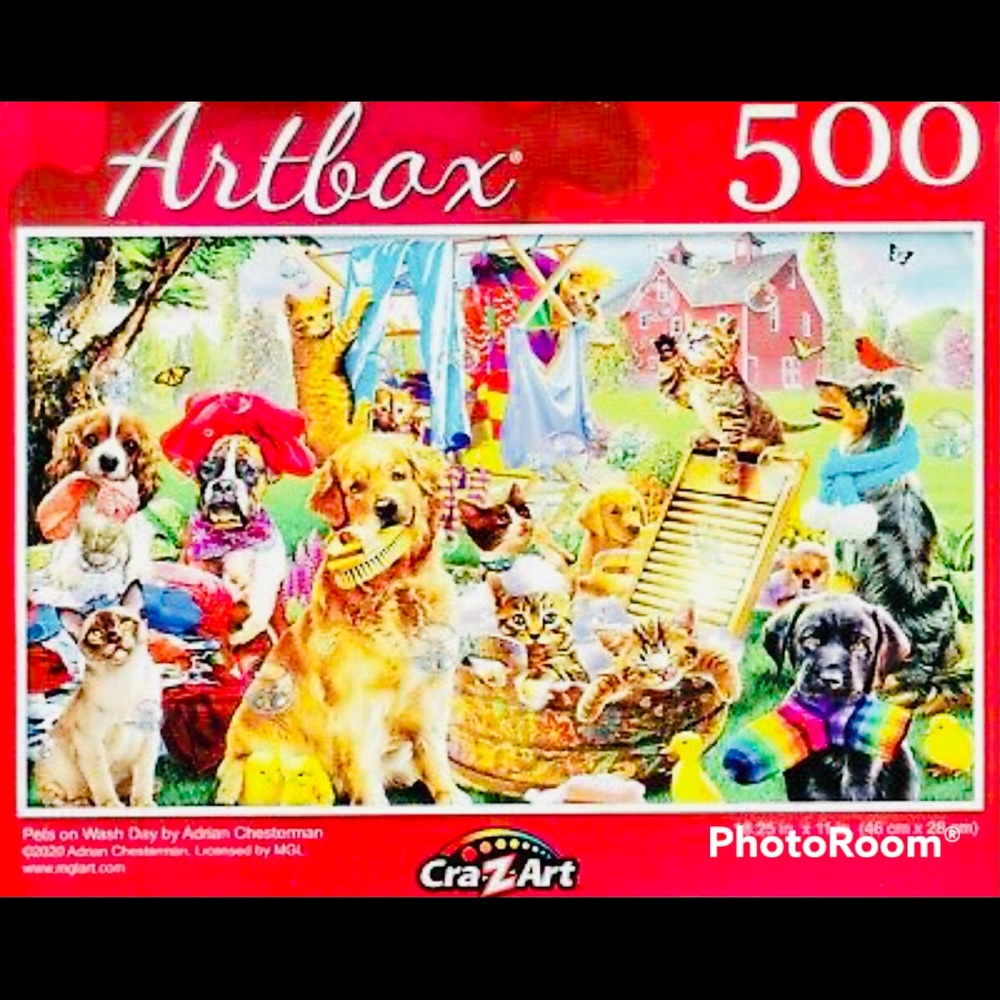🐶 500 PIECE ADORABLE PETS JIGSAW PUZZLE 🐶